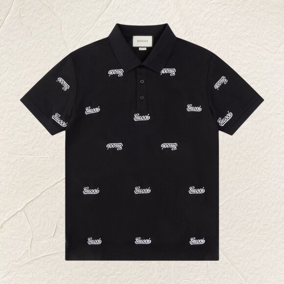 Gucci Monogram Polo Shirt - Picture 1 of 7